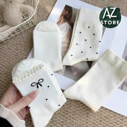Set 10 Đôi Tất Nữ Chất Vải Thoáng Khí Màu Sắc Nude Nhẹ Nhàng🍀 Mẫu mới 2025🍀 2