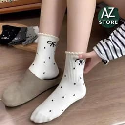 Set 10 Đôi Tất Nữ Chất Vải Thoáng Khí Màu Sắc Nude Nhẹ Nhàng🍀 Mẫu mới 2025🍀 5