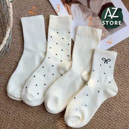 Set 10 Đôi Tất Nữ Chất Vải Thoáng Khí Màu Sắc Nude Nhẹ Nhàng🍀 Mẫu mới 2025🍀 8
