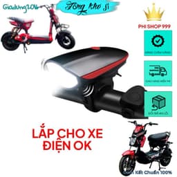 Đèn Xe Đạp Siêu Sáng 3 Chế Độ kèm Còi To Chân Sạc USB Tiện Lợi (lắp được cả xe điện) - giadung2016 3