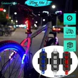 Đèn Xe Đạp Siêu Sáng 3 Chế Độ kèm Còi To Chân Sạc USB Tiện Lợi (lắp được cả xe điện) - giadung2016 5