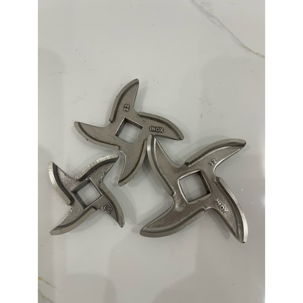 Dao Cối Đùn Inox 12-22-32 Cao Cấp – Lưỡi Sắc, Độ Cứng Chuẩn, Sử Dụng Dễ Dàng inox