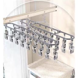 Giá Phơi Đồ Lót và Tất 18 Kẹp Bằng Thép Không Gỉ Tiện Lợi - Sản Phẩm Azstore1992 Chất Lượng Cao 1