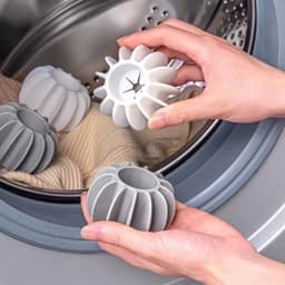 SET 5-10 Bóng Giặt Silicon Mềm Chống Rối Làm Thẳng Quần Áo Khi Giặt Tiện Dụng kdn1511 2