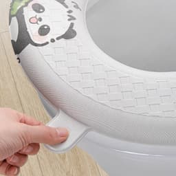 Đệm lót bồn cầu EVA chống thấm, chống khuẩn, giữ ấm 4 mùa với họa tiết xinh xắn. 4