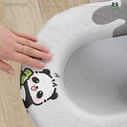 Đệm lót bồn cầu EVA chống thấm, chống khuẩn, giữ ấm 4 mùa với họa tiết xinh xắn. 6