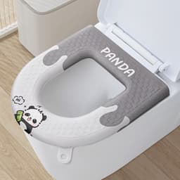 Đệm lót bồn cầu EVA chống thấm, chống khuẩn, giữ ấm 4 mùa với họa tiết xinh xắn. 7