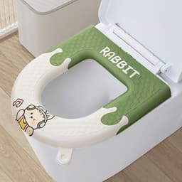 Đệm lót bồn cầu EVA chống thấm, chống khuẩn, giữ ấm 4 mùa với họa tiết xinh xắn. 8
