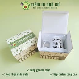 Ly sứ cốc sứ in hình mèo và thông điệp "No Stress, Just Meow Meow" quà tặng bạn bè đồng nghiệp dễ thương ý nghĩa 3