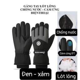 Găng Tay Lót Lông Chống Nước Nam Nữ | Găng Tay Mùa Đông Thời Trang Ấm Áp Có Cảm Ứng Điện Thoại ❤️ ⭐FREESHIP❤️ ⭐ 8