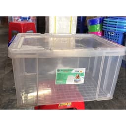 (Có VAT) THÙNG NHỰA CÓ BÁNH XE 20L-30L-55L-65L-75L-85L-90L-100L-125L CHỮ NHẬT VIỆT NHẬT 5