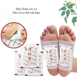 Miếng Dán Thải Độc Bàn Chân Đông Y Bắc Kinh Giúp Ngủ Ngon, Cải Thiện Giấc Ngủ - HGHOME 3