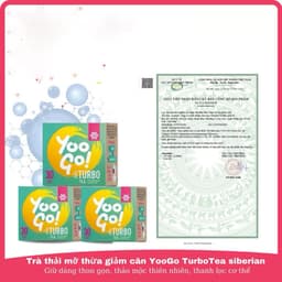 [Combo 3 hộp] Trà thải độc ruột Yoo Go Turbo Tea siberian wellness, trà cải thiện hệ tiêu hóa TD88 4