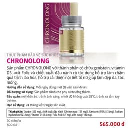 [Nội tiết tố chronolong] Thực phẩm bảo vệ sức khỏe Chronolong – 30 viên 4