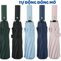 Ô Dù 10 Nan, Chống Nắng, Chống Thấm Nước, Đóng Mở Dễ Dàng Bằng Nút Bấm. 7