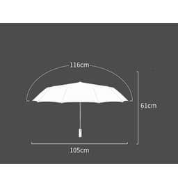 Ô Dù 10 Nan, Chống Nắng, Chống Thấm Nước, Đóng Mở Dễ Dàng Bằng Nút Bấm. 9
