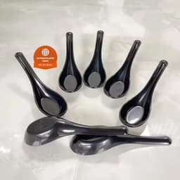 (Xuất VAT) COMBO 10 Muỗng súp phíp (2856) Thìa ăn phở nhựa Việt Nhật cao cấp, cho nhà hàng, khách sạn, Thìa ăn cơm,cháo 5