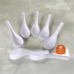 (Xuất VAT) COMBO 10 Muỗng súp phíp (2856) Thìa ăn phở nhựa Việt Nhật cao cấp, cho nhà hàng, khách sạn, Thìa ăn cơm,cháo 4