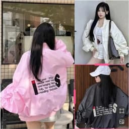 Áo Khoác Bomber Jacket Tay Nhún Nam Full Chữ S,Áo Khoác Gió Bomber Dù Tay Nhún V1. 1