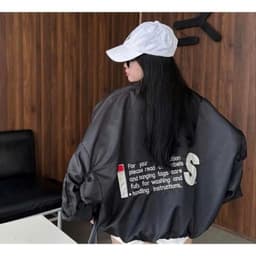 Áo Khoác Bomber Jacket Tay Nhún Nam Full Chữ S,Áo Khoác Gió Bomber Dù Tay Nhún V1. 3