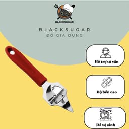 Dụng cụ khui hộp, mở nắp chai đa năng cán đỏ mẫu mới 1