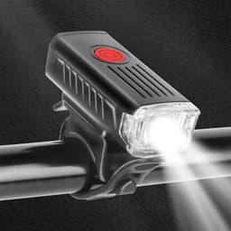 Đèn pha xe đạp thể thao chống nước, Đèn led xe đạp sạc USB siêu sáng DP02 4