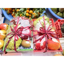 COMBO 10 KHAY GIẤY ĐỰNG HOA QUẢ NHẬP KHẨU 3