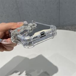 [CÓ SẴN] Ốp Z Flip 8 - Flip 7 - Flip 6 - Flip5 5G tráng gương chống sốc kèm dây đính đá lấp lánh sang trọng 7