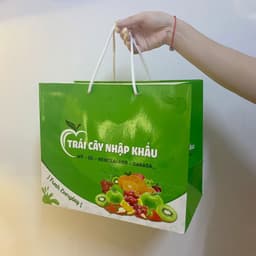 (Combo)Túi Giấy Đựng Hoa Quả - Túi Khay Giấy Đựng Trái Cây Nhập Khẩu Nhiều Size 2