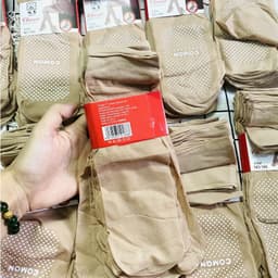 Tất da chân nữ, tất da chân cho mẹ sau sinh và ở cữ chống trượt màu da và đen 4
