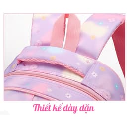 Ba lô bé gái siêu nhẹ hình kitty pony kỳ lân chống thấm nước cho học sinh mẫu giáo cấp 1 tiểu học 2