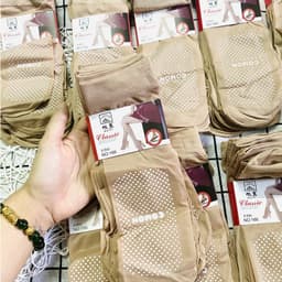 Tất da chân nữ, tất da chân cho mẹ sau sinh và ở cữ chống trượt màu da và đen 1