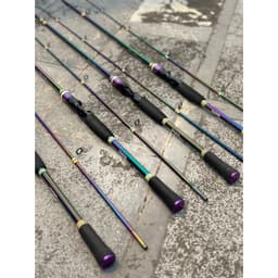 Cần Câu Lure Máy Ngang Và Máy Đứng CARBON TITAN Toàn Thân (Daiwa) 6