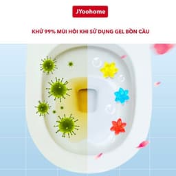 Gel Khử Mùi Bồn Cầu JYoohome Viên Làm Thơm Nhà Vệ Sinh Phòng Tắm Diệt Khuẩn Tiện Lợi 2