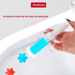 Gel Khử Mùi Bồn Cầu JYoohome Viên Làm Thơm Nhà Vệ Sinh Phòng Tắm Diệt Khuẩn Tiện Lợi 4