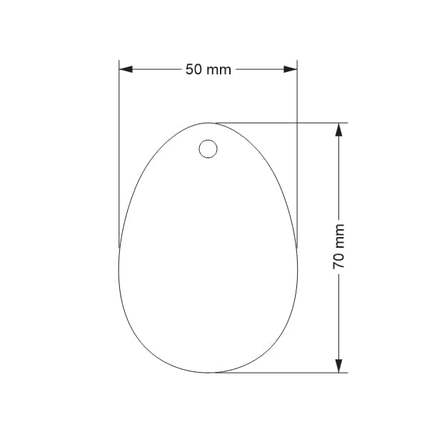 Set Tấm Gỗ Hình Quả Trứng Phục Sinh Dùng Để Trang Trí, Sáng Tạo DIY, Có Thể Tô Vẽ Theo Ý Muốn