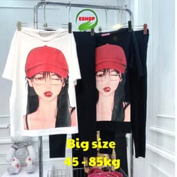 Đồ Bộ Nữ Bigsize LIMO Quần Dài Borip Ôm Form Đẹp Dễ Thương Đồ Mặc Nhà Thun Cotton Thể Thao DB79 6