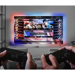 AMBILIGHT VỚI APP TUYA ĐIỀU KHIỂN LED FULL MÀU ARGB NEOPIXEL WS2812B 60LED/MÉT 5V HẮT VIỀN PC 7