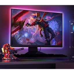 AMBILIGHT VỚI APP TUYA ĐIỀU KHIỂN LED FULL MÀU ARGB NEOPIXEL WS2812B 60LED/MÉT 5V HẮT VIỀN PC 8