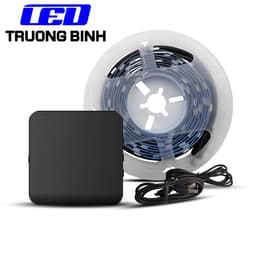 AMBILIGHT VỚI APP TUYA ĐIỀU KHIỂN LED FULL MÀU ARGB NEOPIXEL WS2812B 60LED/MÉT 5V HẮT VIỀN PC 3