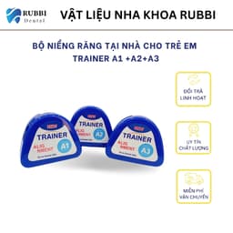 Niềng răng trong suốt tại nhà chính hãng Trainer - Bộ chỉnh nha dành cho trẻ em A1 + A2 + A3 1