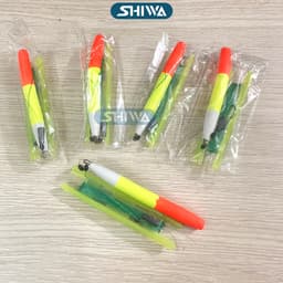 Bộ 5 Phao Mút Câu Cá Rô, Cá Trê - Thẻo Phao Chì, Lưỡi Câu Tự  2