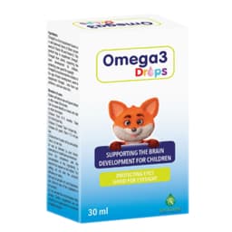 Omega 3 Drops nhập khẩu Ý- bổ sung Omega 3 DHA từ thực vật- hương vị cam chanh 4