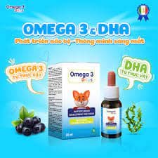 Omega 3 Drops nhập khẩu Ý- bổ sung Omega 3 DHA từ thực vật- hương vị cam chanh 2