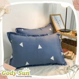 Vỏ gối nằm cotton poly Gody Sun 45x65cm đẹp dễ thương 3