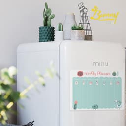 Bảng nam châm ghi chú trang trí tủ lạnh Weekly Planer 5