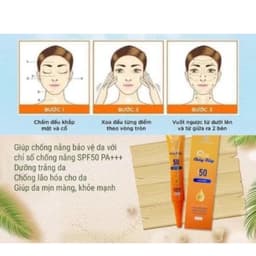 Kem chống nắng Olic cao cấp chính hãng chỉ số chống nắng  SPF 50 PA+++, Dưỡng trắng da, Chống lão hóa, myphamhanhluan 5