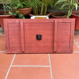 Tranh đồng hồ gỗ hương đỏ khung đục kích thước 41*81cm 2