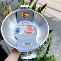 Chảo 304 Đáy Từ-Chảo 3 Lớp  TICOOK - Chảo 2 Quai Sâu Lòng Inox 2