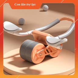 🔥 Thanh Lý Xả Kho | Con Lăn Tập Cơ Bụng 2 Bánh Trợ Lực Tự Động Kéo Về(Màu Vàng Cam ) Nhanh tay kẻo hết 2